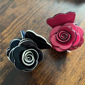 Elegant Floral Women's  hair Accessories Set France